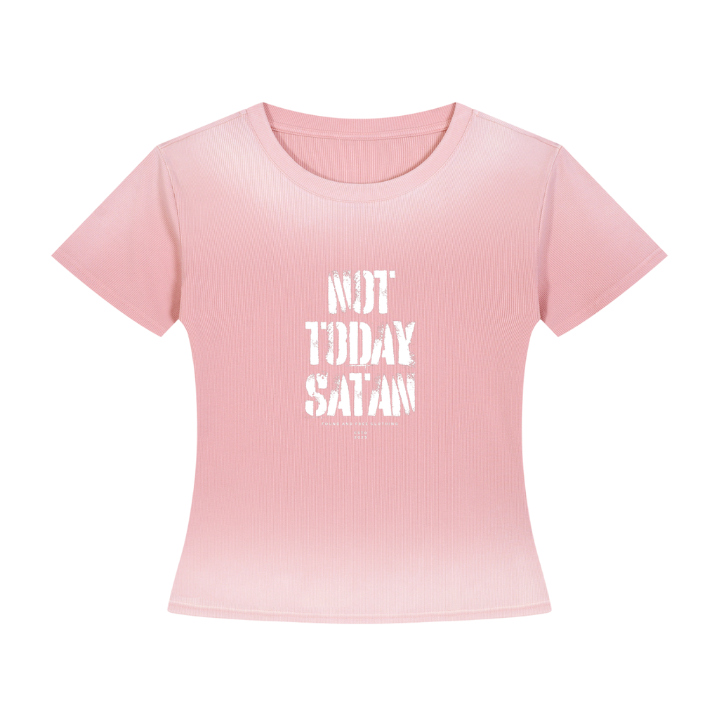 Women’s Sunfade "NOT TODAY SATAN"