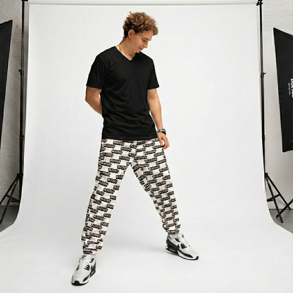 BLESSED PRINT - Joggers pants